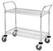 Wire Shelf  Utility Cart